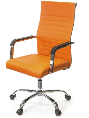 Кресло Кап FX СН TILT Оранжевый (PU orange)