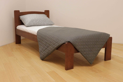 Односпальная деревянная кровать Дональд, 80х190