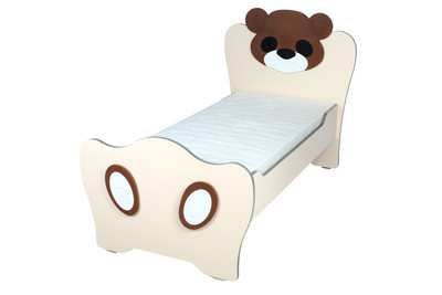 Детская кровать "Медвежонок", 1442х793х916