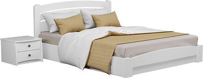Двуспальная кровать Селена Аури (Белый), 120х200
