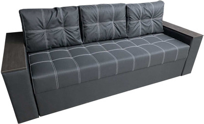 Прямой диван Комфорт (Черный), 1 категория