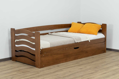 Односпальная кровать Микки Маус с подъемным механизмом, 80х190
